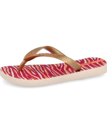Infradito per Donna e Bambina IPANEMA IP 83081 CHANCLAS PLAYA NIÑA BEIG COMBINADO