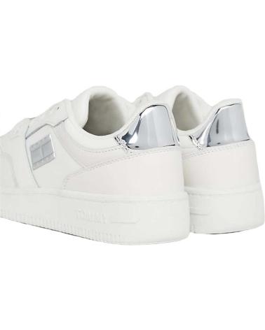 Sapatilhas de Mulher TOMMY HILFIGER ZAPATILLA MUJER TJW RETRO BASKET MIRROR LOGO YBL