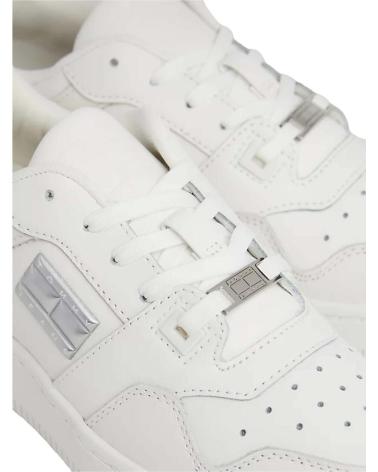 Sapatilhas de Mulher TOMMY HILFIGER ZAPATILLA MUJER TJW RETRO BASKET MIRROR LOGO YBL