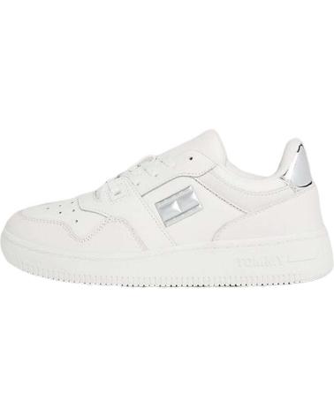 Sapatilhas de Mulher TOMMY HILFIGER ZAPATILLA MUJER TJW RETRO BASKET MIRROR LOGO YBL