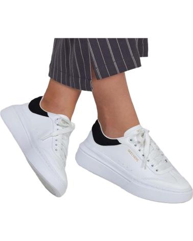 Esportes  de Mulher e Menina e Menino SKECHERS ZAPATILLAS CORDOVA BLANCO WBK