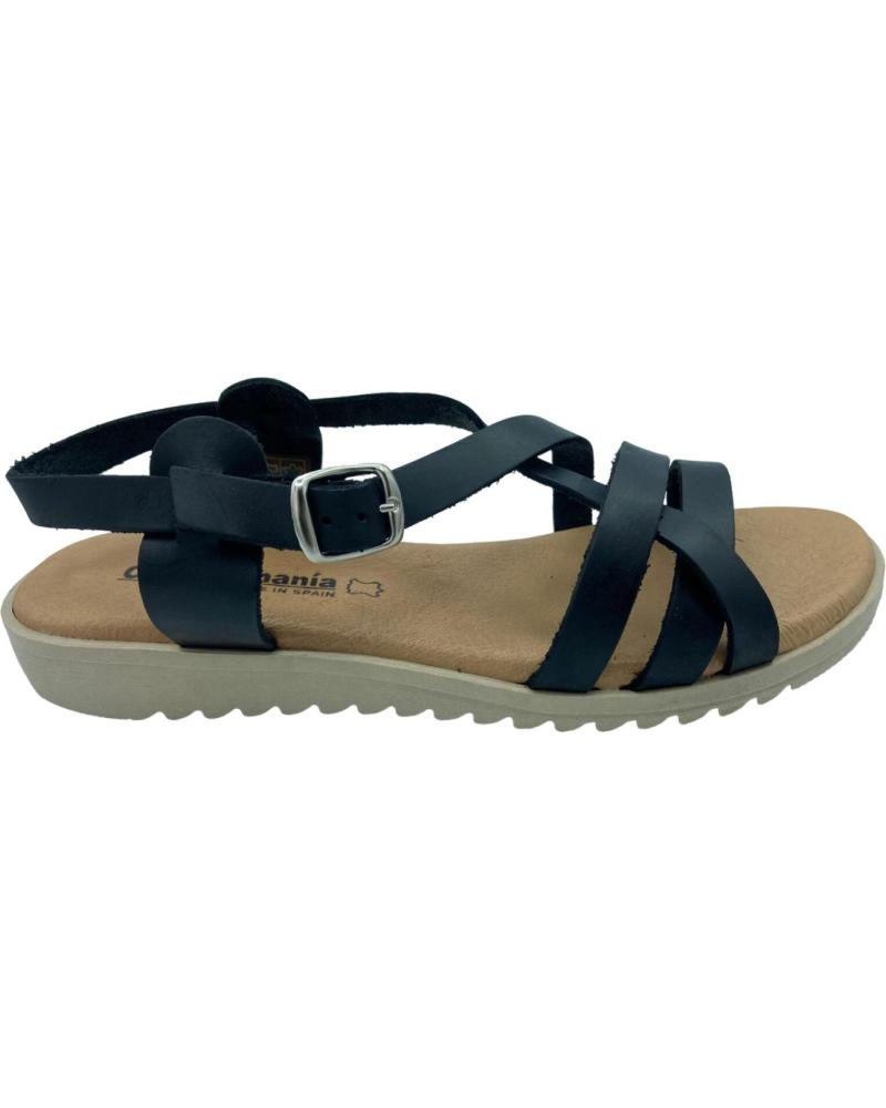 Sandalias de Mujer CALZADOMANIA SANDALIA MUJER PIEL NEGRO