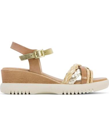 Sandalen für Damen PORRONET CUNAS 3027 MUJER TAUPE MARRóN