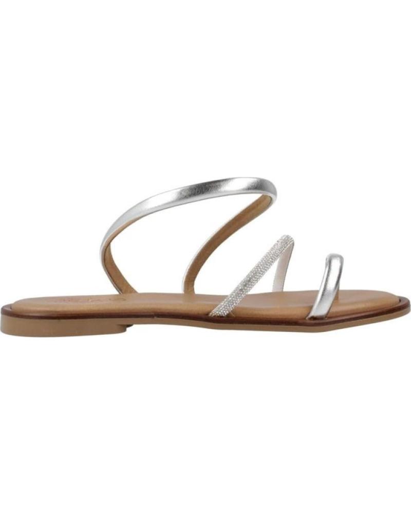 Sandalias de Mujer PORRONET SANDALIAS MUJER MODELO 3011P COLOR PLATA PLATA PLATA