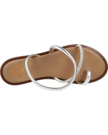 Sandalias de Mujer PORRONET SANDALIAS MUJER MODELO 3011P COLOR PLATA PLATA PLATA