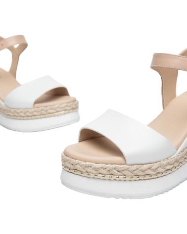 Sandales pour Femme NERO GIARDINI LOIRA ARMENIA CIPRIA E410561D BLANCO