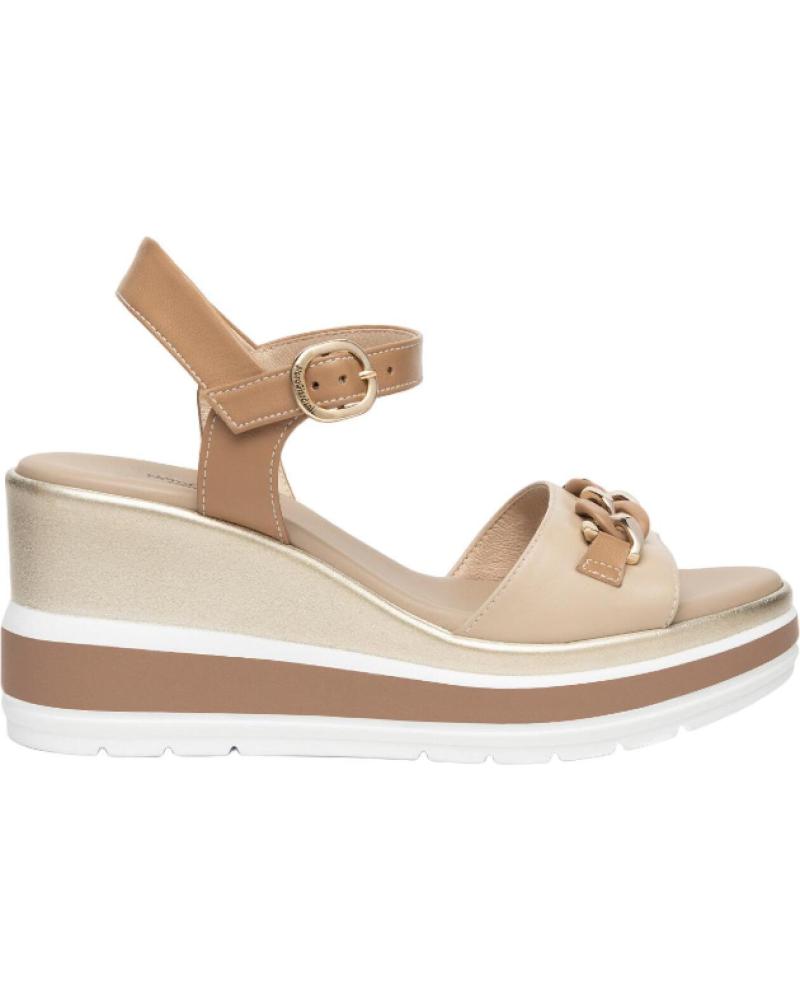 Sandali per Donna NERO GIARDINI NAPPA PANDORA CORDA E410530D MARRN BEIGE