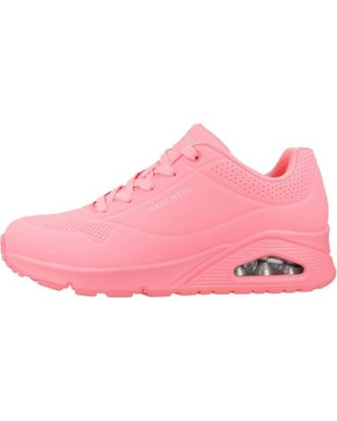 Zapatillas deporte de Mujer SKECHERS SNEAKERS 73690 MUJER CORAL ROJO