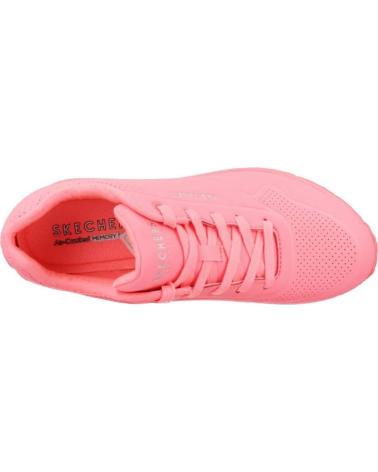 Zapatillas deporte de Mujer SKECHERS SNEAKERS 73690 MUJER CORAL ROJO