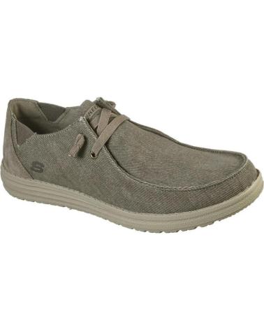 Sapatos de Homem SKECHERS ZAPATOS DE SPORT 66384 HOMBRE MARRON MARRóN