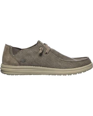 Sapatos de Homem SKECHERS ZAPATOS DE SPORT 66384 HOMBRE MARRON MARRóN