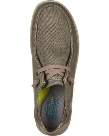 Sapatos de Homem SKECHERS ZAPATOS DE SPORT 66384 HOMBRE MARRON MARRóN