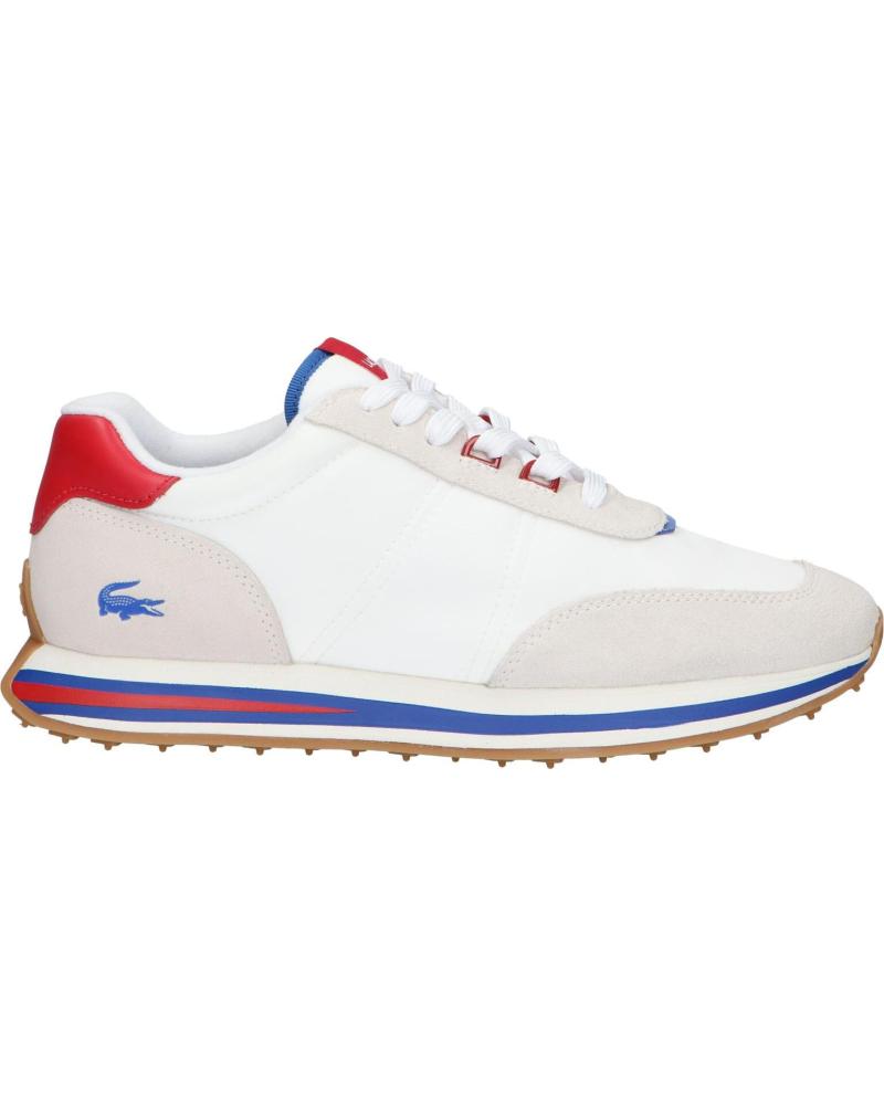 LACOSTE ZAPATILLAS L-SPIN 124 EN COLOR PARA HOMBRE BLANCO