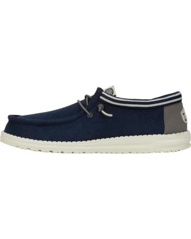 Mocasines de Hombre HEY DUDE WALLY LETTERMAN MARINO