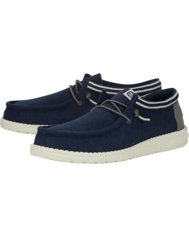 Mocasines de Hombre HEY DUDE WALLY LETTERMAN MARINO