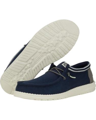 Mocasines de Hombre HEY DUDE WALLY LETTERMAN MARINO
