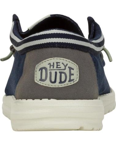 Mocasines de Hombre HEY DUDE WALLY LETTERMAN MARINO