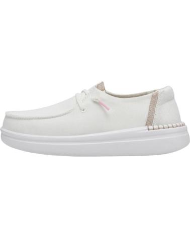 Mocasines de Mujer HEY DUDE MUJER MOCASINES WENDY RISE SPARK WHITE VARIOS COLORES