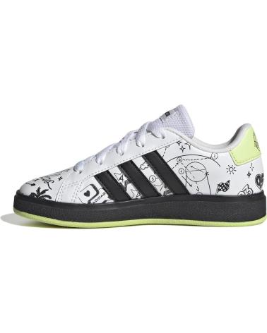 Esportes  de Menina e Menino ADIDAS DEPORTIVO NINOS GRAND COURT 2 0K IG4853 BLANCO