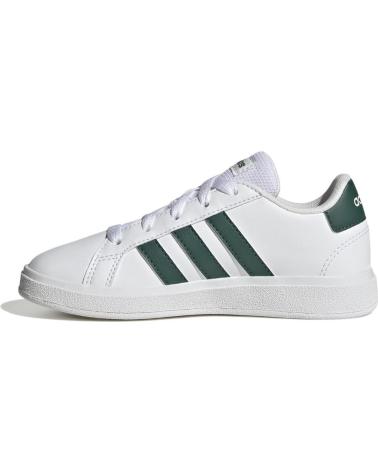 Esportes  de Menina e Menino ADIDAS DEPORTIVO NINOS GRAN COURT 2 0 K -VERDE IG4830 BLANCO