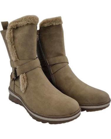 Botas de Mujer CRECENDO BOTAS OTONO INVIERNO POPCORN VARIOS 1030 NEGRO