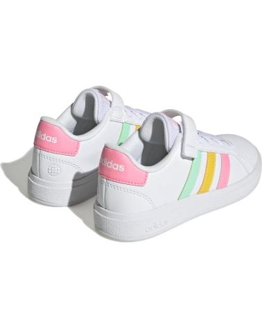 Deportivas-De-Niña-ADIDAS-DEPORTIVOS-GRAN-COURT-2-0-HP8913-BLANCO-MULTICOLOR