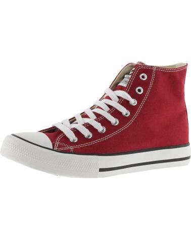 Woman and Man Trainers VICTORIA DEPORTIVA LONA 106500 CARMIN