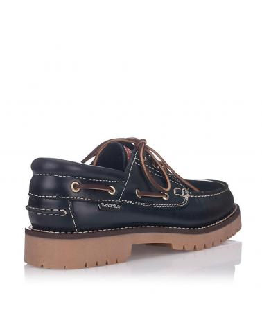 Zapatillas deporte de Hombre snipe ZAPATOS NãUTICOS AZUL MARINO AZUL