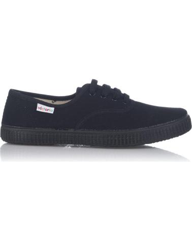 Sportif-De-Mujer-VICTORIA-ZAPATILLAS-LONA-6610-----NEGRO