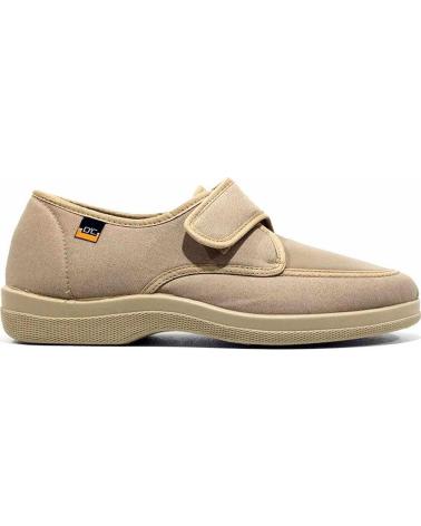 Zapatos de Hombre D`CUTILLAS ZAPATOS SPORT DOCTOR CUTILLAS LONA PALA ELASTICA 21300 TOSTADO