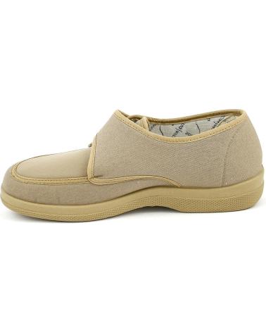 Zapatos de Hombre D`CUTILLAS ZAPATOS SPORT DOCTOR CUTILLAS LONA PALA ELASTICA 21300 TOSTADO