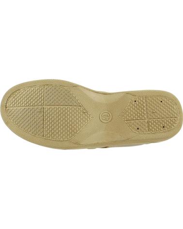 Zapatos de Hombre D`CUTILLAS ZAPATOS SPORT DOCTOR CUTILLAS LONA PALA ELASTICA 21300 TOSTADO