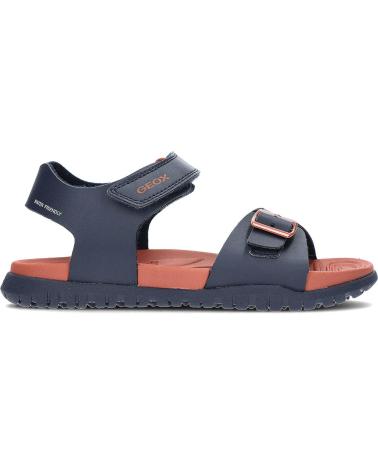 Sandales pour Garçon GEOX SANDALIAS FUSBETTO J35HMA NAVY ROJO