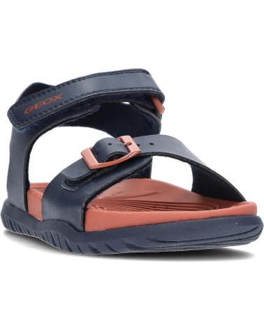 Sandales pour Garçon GEOX SANDALIAS FUSBETTO J35HMA NAVY ROJO