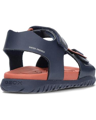 Sandales pour Garçon GEOX SANDALIAS FUSBETTO J35HMA NAVY ROJO