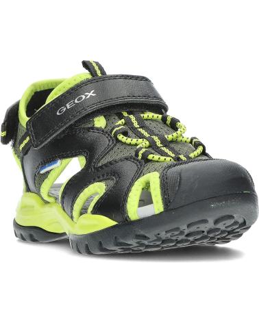 Sandales pour Garçon GEOX SANDALIAS J40RC BOREALIS BLACK