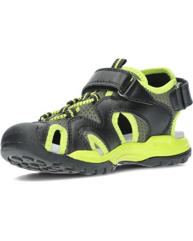 Sandales pour Garçon GEOX SANDALIAS J40RC BOREALIS BLACK