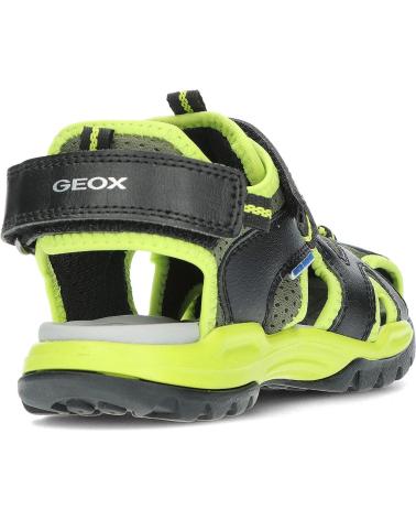 Sandales pour Garçon GEOX SANDALIAS J40RC BOREALIS BLACK