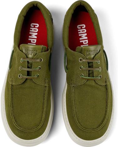 Zapatos de Hombre CAMPER ZAPATOS NAUTICOS K100804 RUNNER OLIVE010