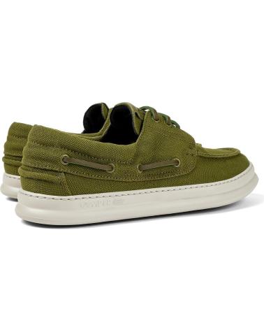 Zapatos de Hombre CAMPER ZAPATOS NAUTICOS K100804 RUNNER OLIVE010