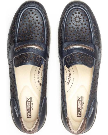 Mocasines de Mujer PIKOLINOS MOCASIN CANTABRIA W4R-6518CP BLUE