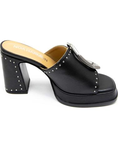 Zoccoli per Donna NOA HARMON ZUECOS MUJER MODELO 9674N COLOR NEGRO NEGRO NEGRO