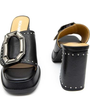 Zoccoli per Donna NOA HARMON ZUECOS MUJER MODELO 9674N COLOR NEGRO NEGRO NEGRO