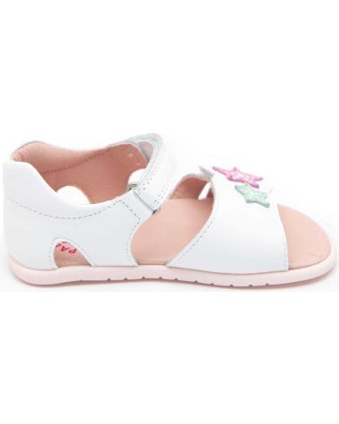 Sandalen für Mädchen PABLOSKY SANDALIAS NINA MODELO 037507P COLOR BLANCO BLANCO BLANCO