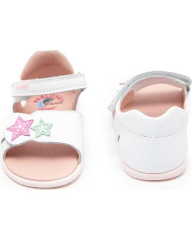 Sandalen für Mädchen PABLOSKY SANDALIAS NINA MODELO 037507P COLOR BLANCO BLANCO BLANCO