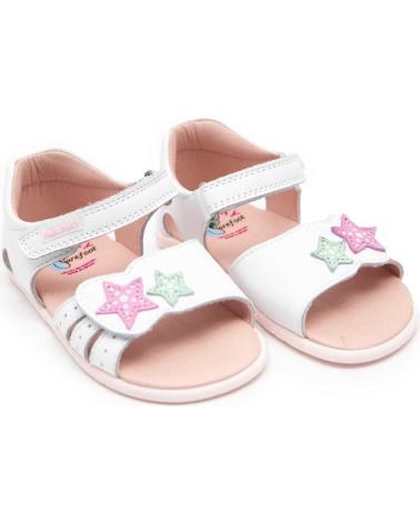 Sandalen für Mädchen PABLOSKY SANDALIAS NINA MODELO 037507P COLOR BLANCO BLANCO BLANCO