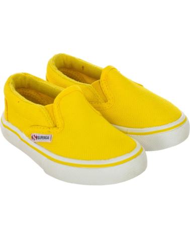 Schuhe für Junge SUPERGA ZAPATILLAS DEPORTIVAS S009NB0 UNISEX INFANTIL AMARILLO