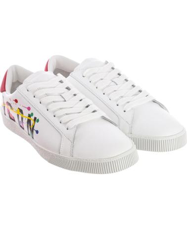 Zapatillas deporte de Hombre DSQUARED2 ZAPATILLAS DEPORTIVAS CASSETTA SNM0187-01505548 HOMBRE BLANCO