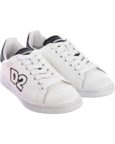 Zapatillas deporte de Hombre DSQUARED2 ZAPATILLAS DEPORTIVAS BOXER SNM0175-01505488 HOMBRE BLANCO