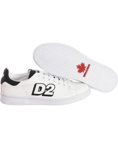 Zapatillas deporte de Hombre DSQUARED2 ZAPATILLAS DEPORTIVAS BOXER SNM0175-01505488 HOMBRE BLANCO